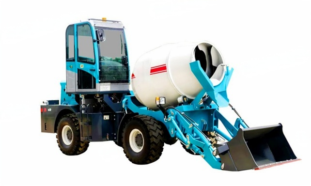 Hot Selling Self-Loading Diesel Construction Concrete Mixer Machine for Small Business From China
