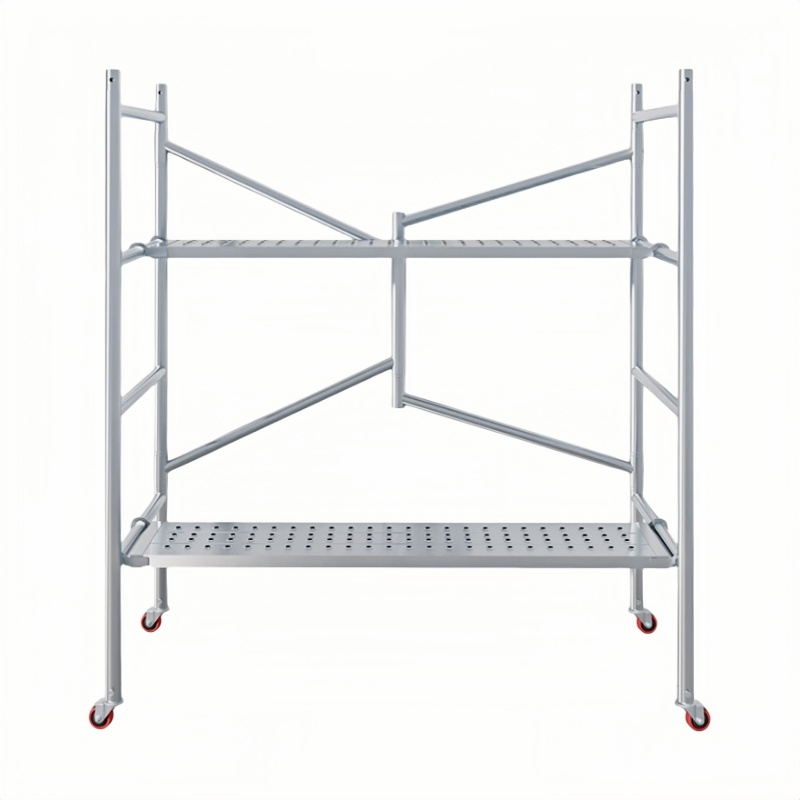 Wholesale Multifunctional Steel Scaffoldings Foldable and Portable Layher Framework Stable and Versatile