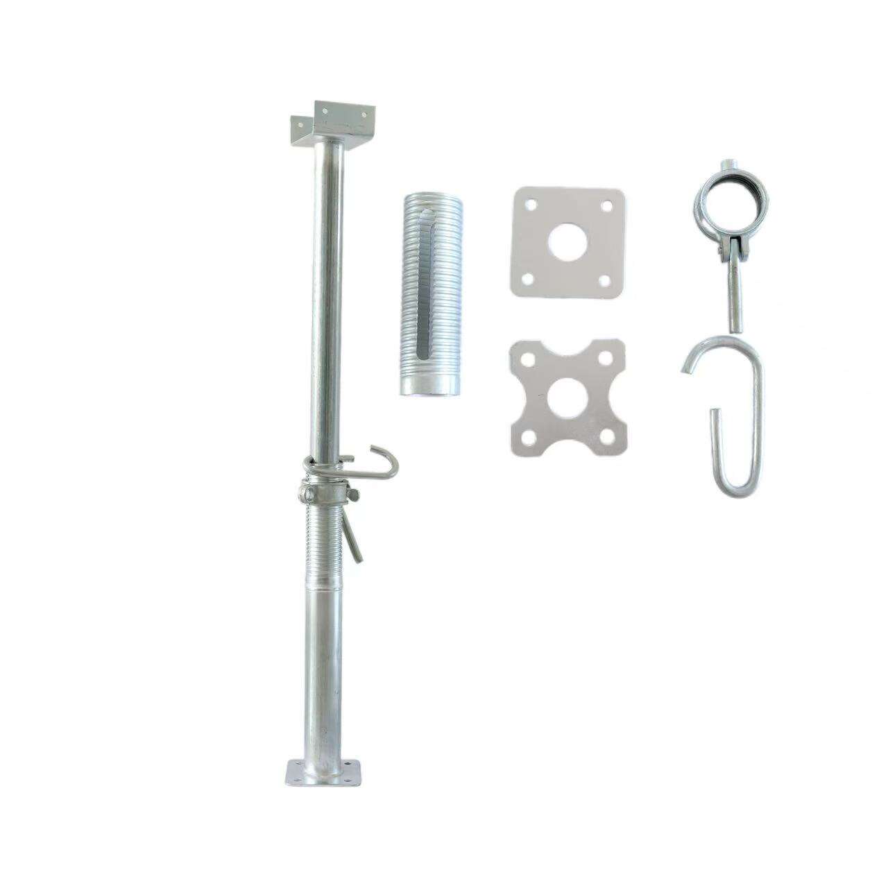 Suports metàl·lics galvanitzats per a construcció exterior, encamisats, suports de trèmol, bastiments, entibació, suport d'acer Acrow