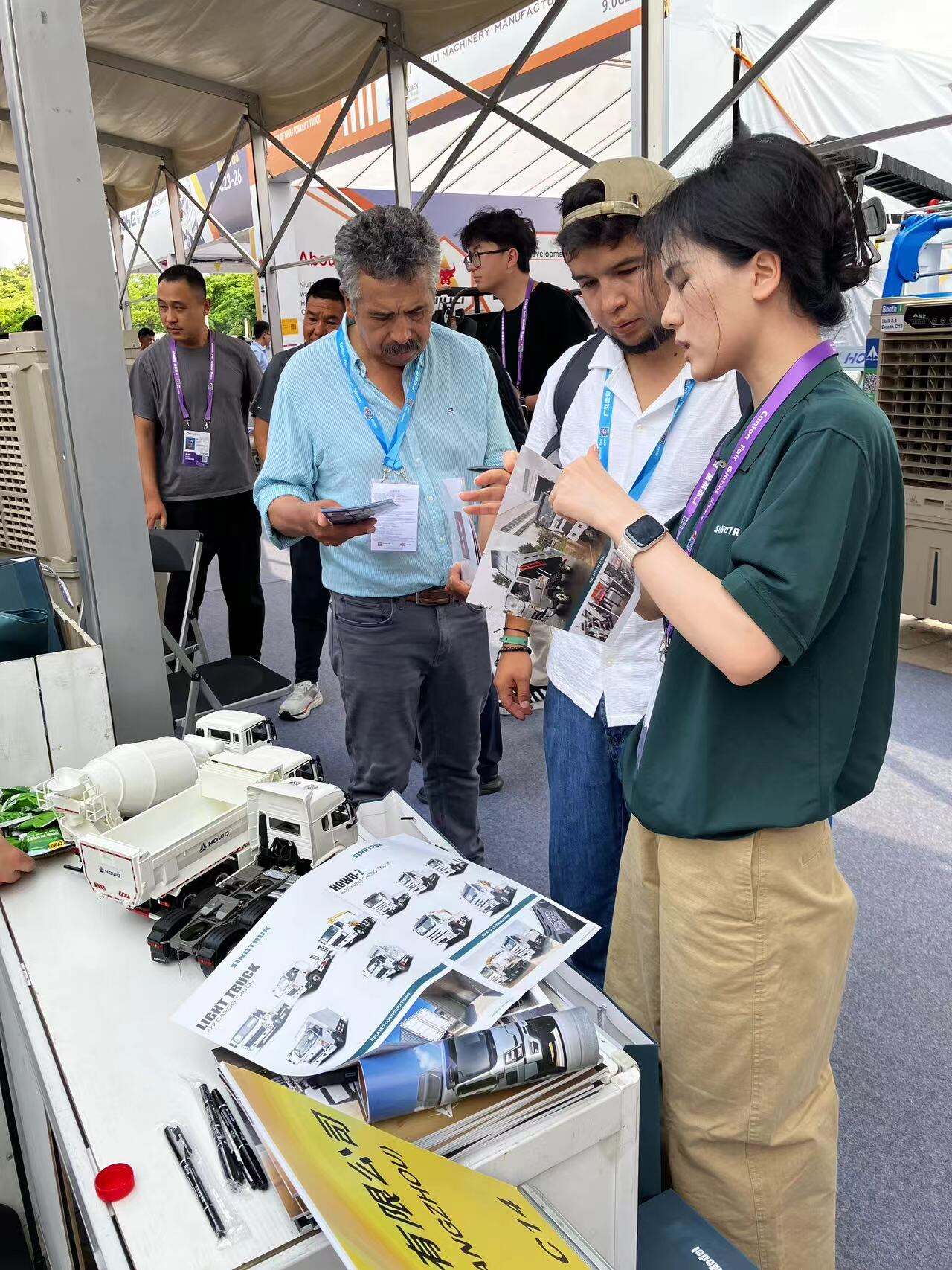 Canton Fair from April 15-19th Booth 9.0 C14  engineering machine outdoor We are looking forward to communicate and  negotiate with you on site. Welcome to our booth!