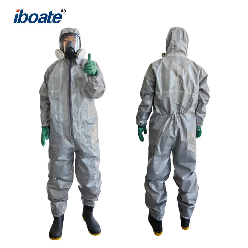 Iboate-4500 Chemiese Beskermende Klere – Multilaag Samegestelde Klere