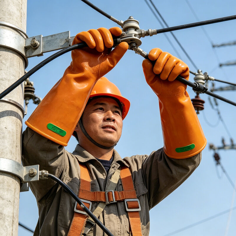 Ongeëwenaarde beskerming met Iboate-se veiligheidshandskoene vir elektriese toepassings