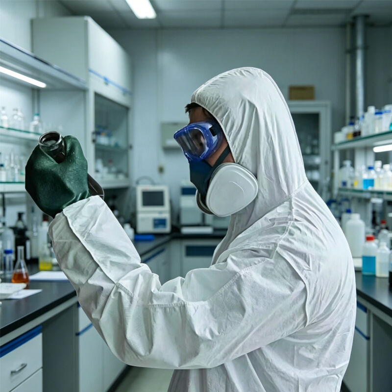 Unmatched Protection with Disposable Hazmat Suits