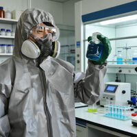 Iboate-4500 Chemical Protective Suit Multi-Layer Composite details