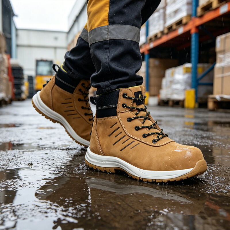 Unmatched Safety and Performance in Slip Resistant Work Boots