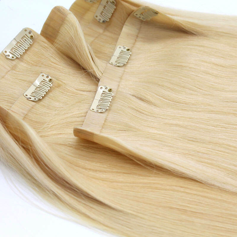 Estensioni Capelli con Nastro Lanxun - Capelli Umani Vergini Durevoli e Facili da Applicare