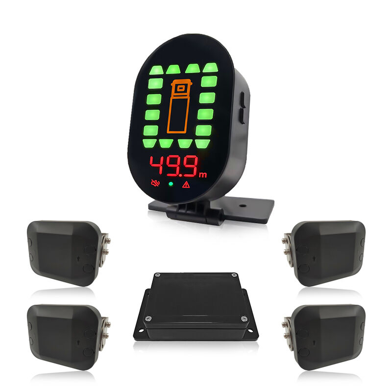 PWAS Proximity Warning Alert System with 4pcs 77GHz Radar C63-4