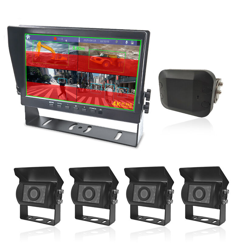 10.1Inch AI PWAS Monitoring Camera Radar System C98AIR-410-11