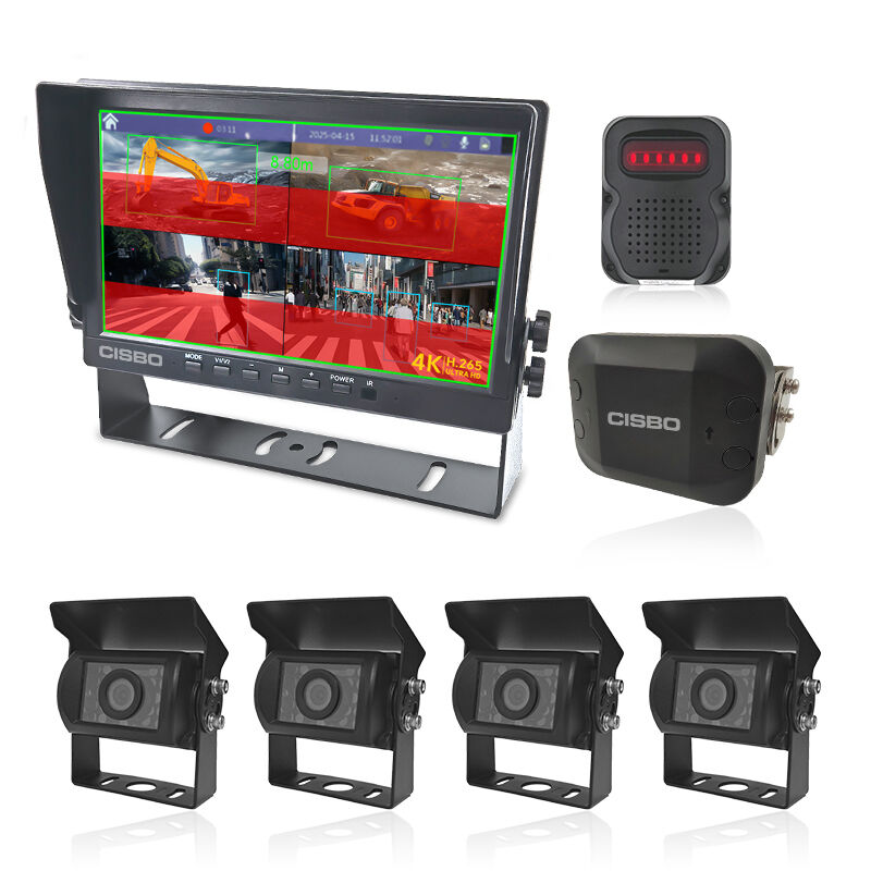 10.1Inch AI Monitoring Camera Radar System with Speaker C98AIR-410-11B