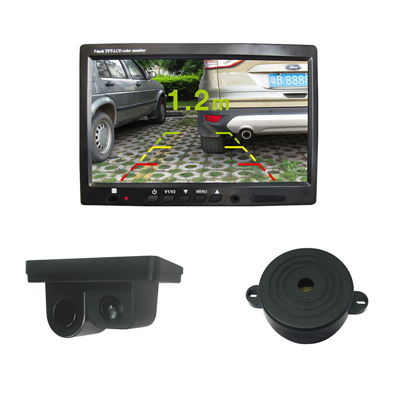CISBO 2 in 1 Rear View Camera Video Parking Sensor C712