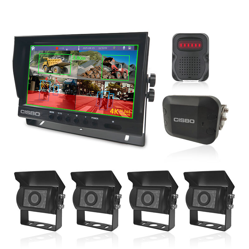 9Inch AI PWAS  Monitoring Camera Radar System with Speaker C98AIR-409-11B