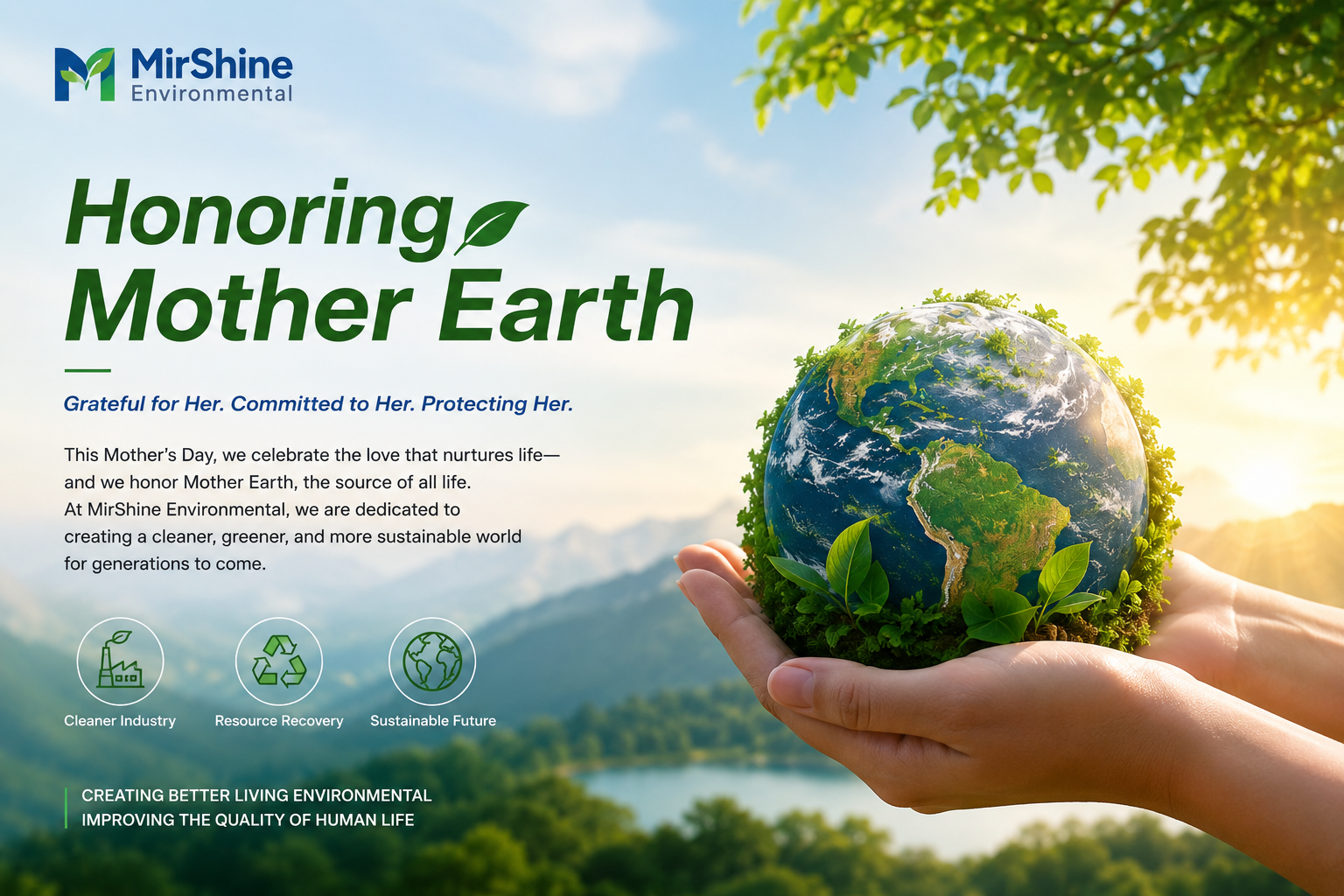 Honoring Mother Earth: MirShine’s Commitment to a Greener Tomorrow
