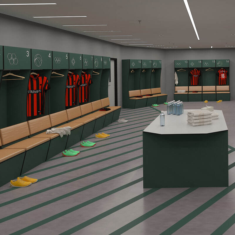 Premium Indoor Stadium Lockers for Enhanced User Experience