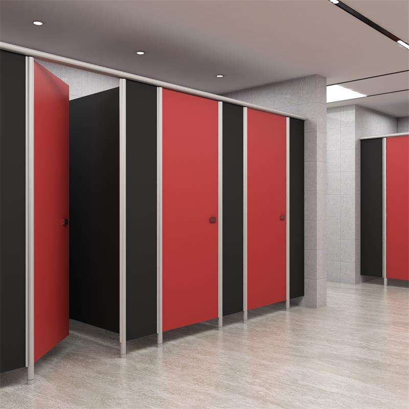 Floor Mounted Phenolic Core Toilet Partitions