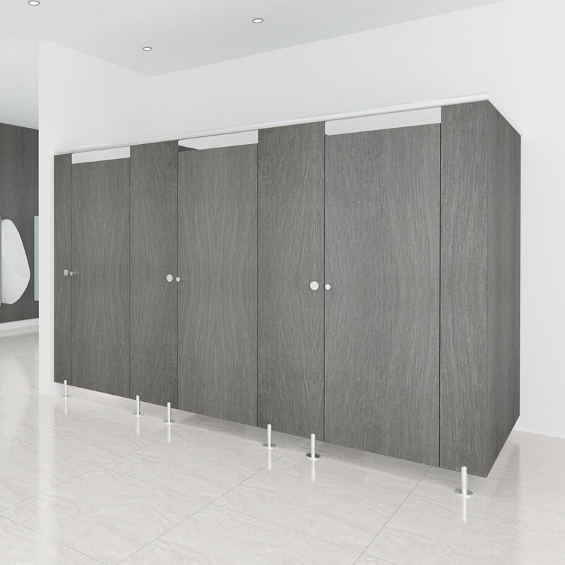 Floor to Ceiling Laminate Toilet Partitions