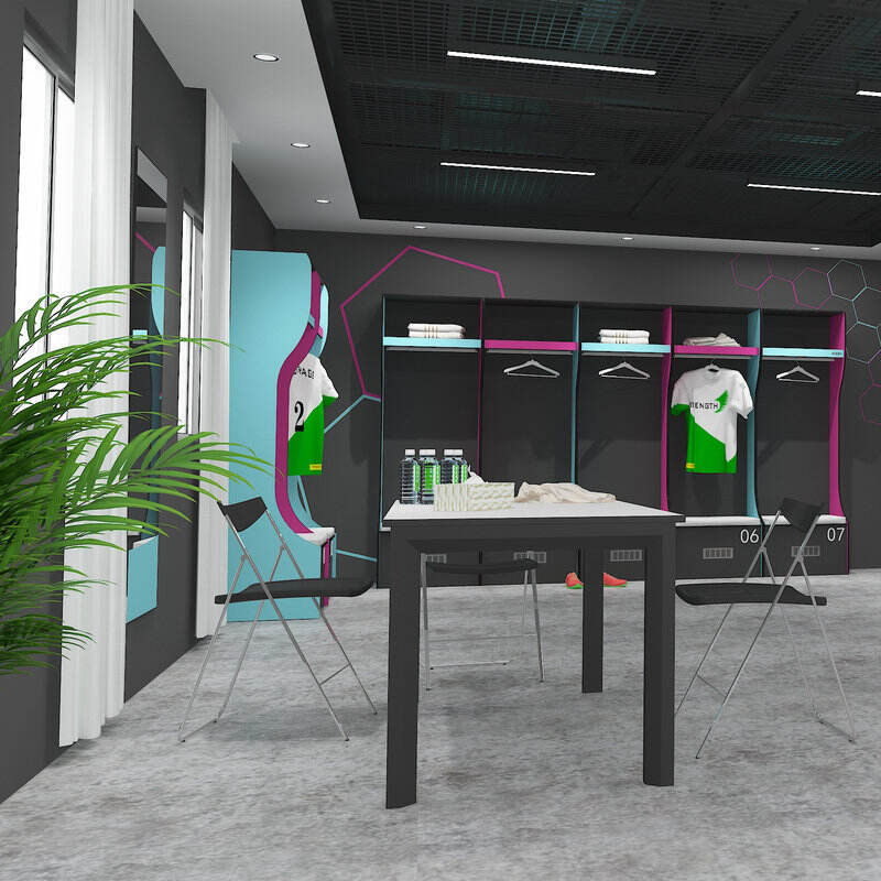 Compact Sports Lockers for Optimal Space Utilization