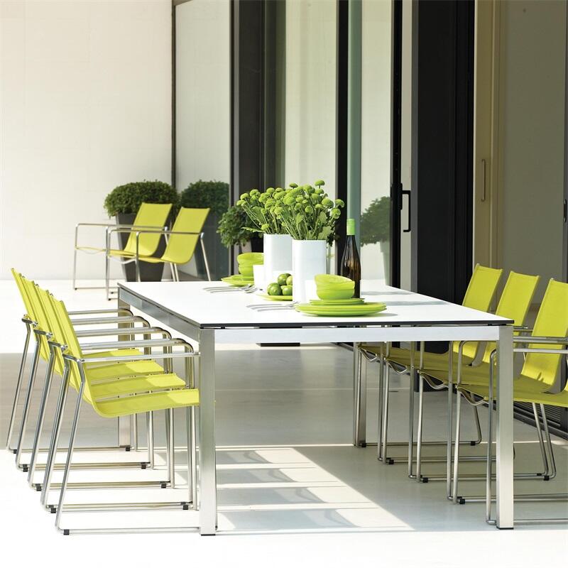 Compact Laminate Outdoor Dining Table