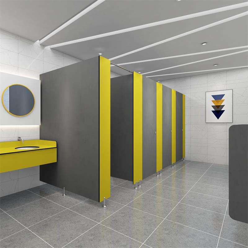 Commercial Waterproof Phenolic Core Toilet Partitions