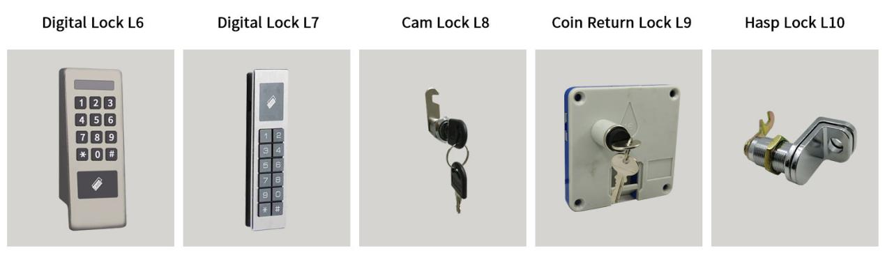 Durability Efficient Phenolic Locker with Aluminum Profile supplier