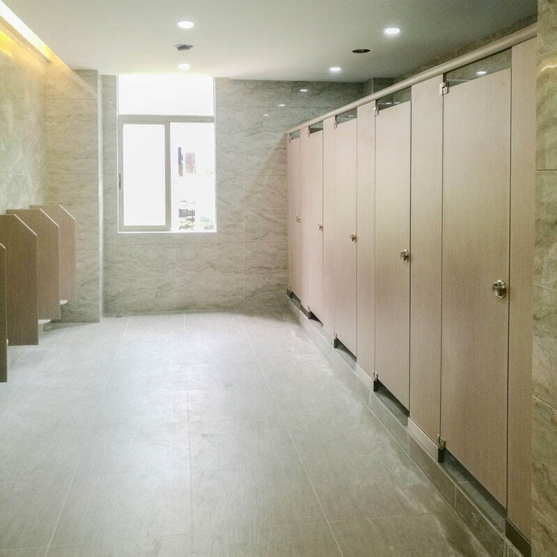 Jialifu Powder Coated Toilet Partitions - Fire Resistant and Durable