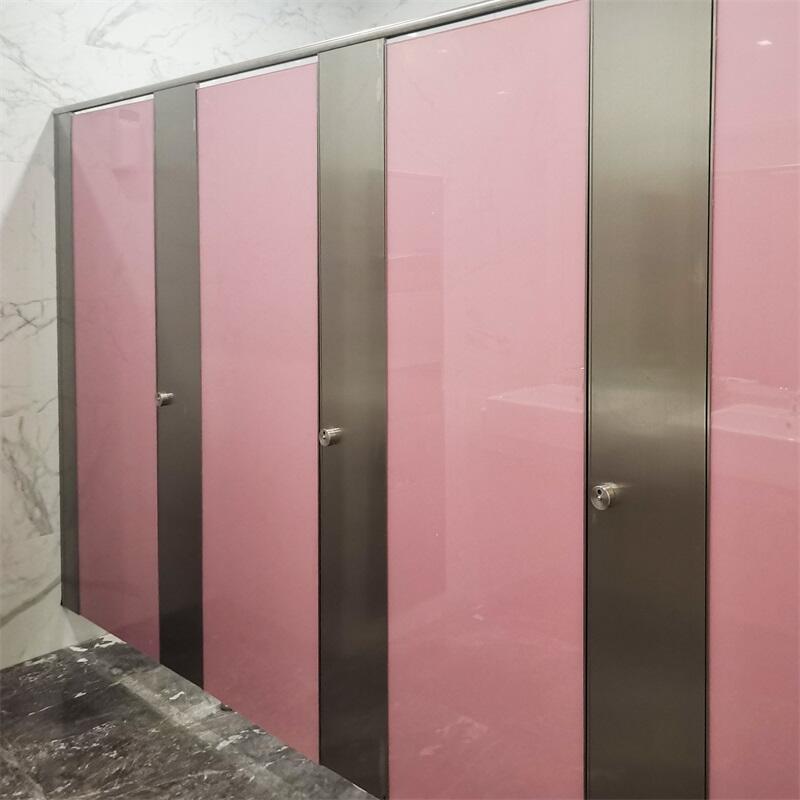 Contemporary Office Building Bathroom Divider Glass