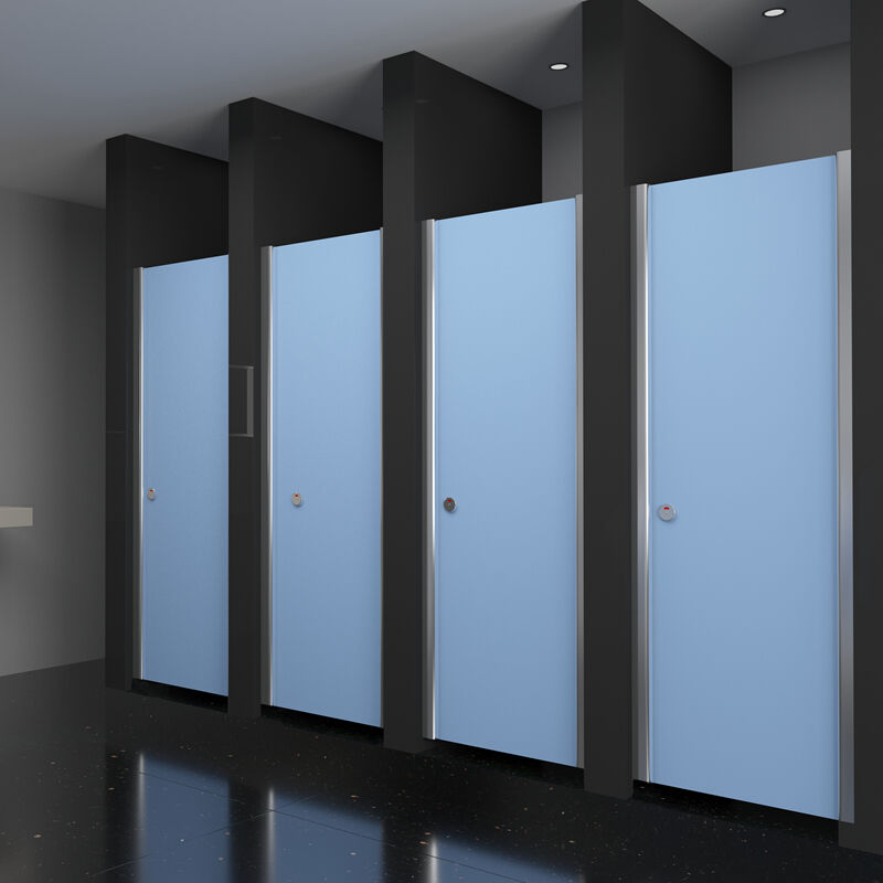 Public Solid Phenolic Board Toilet Partition