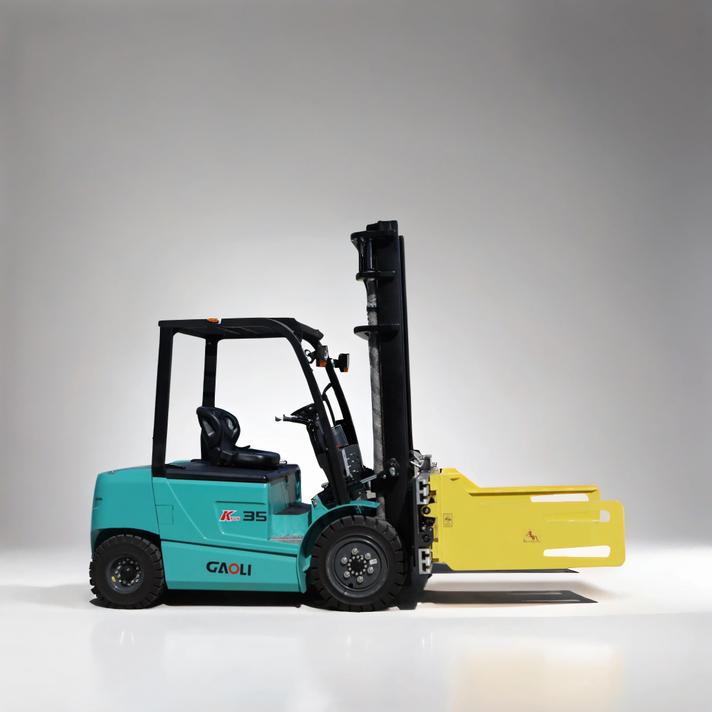 CPD Electric Forklift with Bale Clamp for Textile Industry