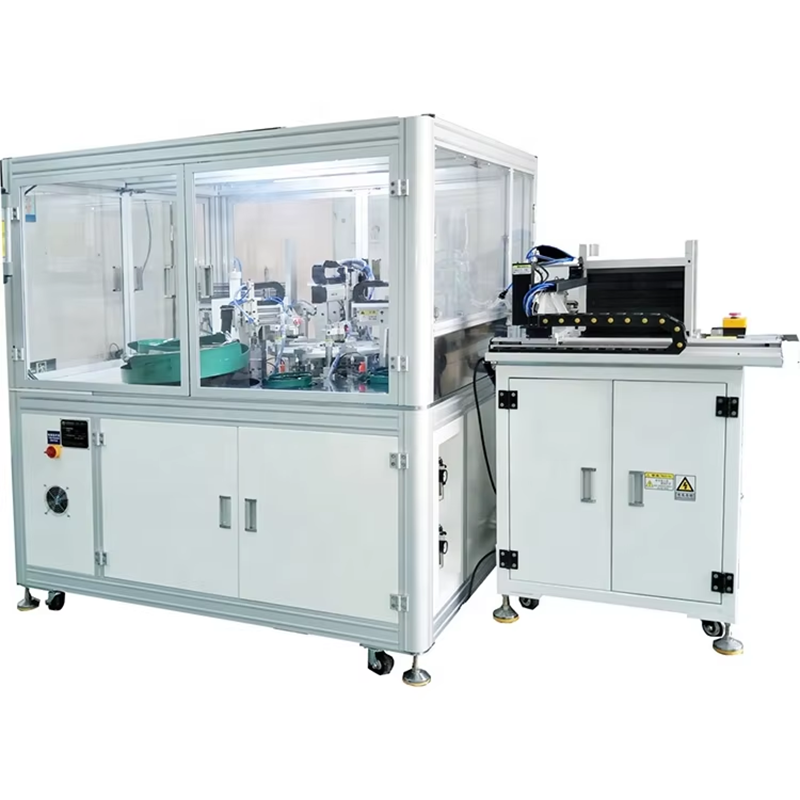 AUTOMATIC GLUE,SCREW-DRIVING,ASSEMBLING MACHINE FOR RADIATOR