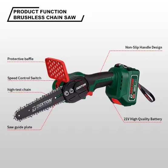 Outdoor Maintenance Portable Battery Chain Saw