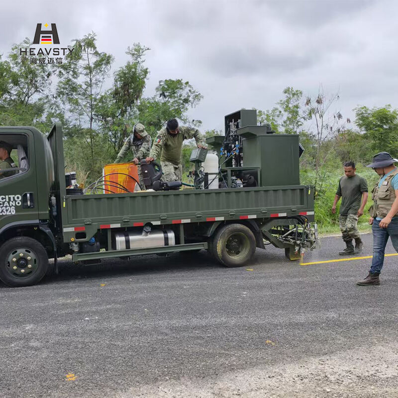 hw 1400kg high pressure water blasting road marking removal-4