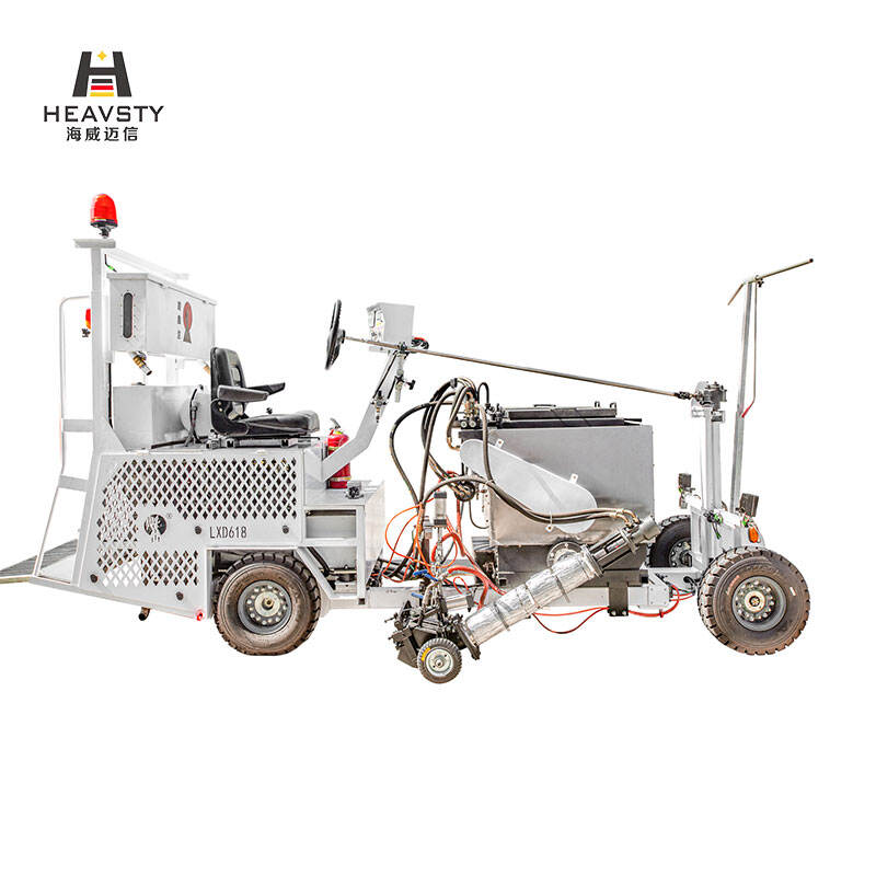 جهاز وسم الطرق بالبثق الحراري للخط المسطح من Heavsty 618