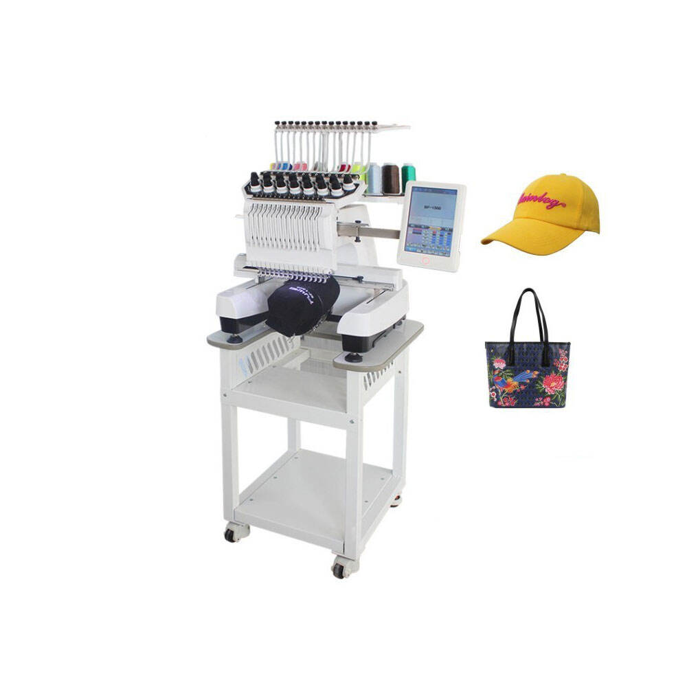 15 needle single head embroidery machine for clothing and hat embroidery