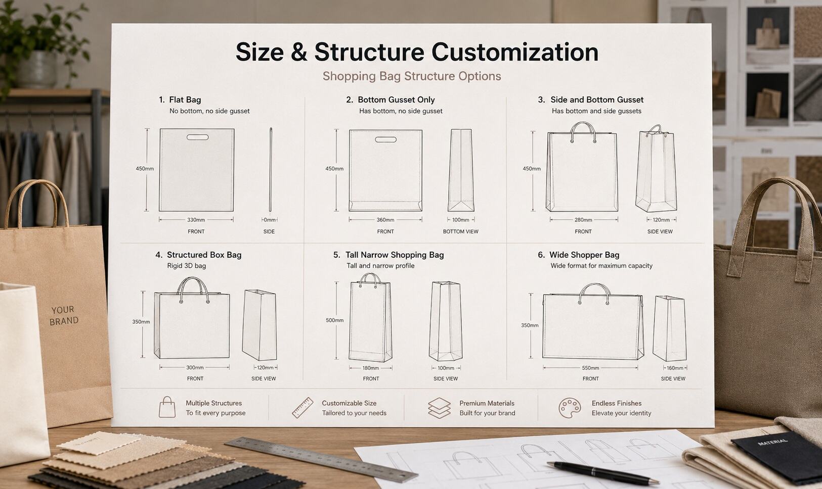 Size & Structure Customization