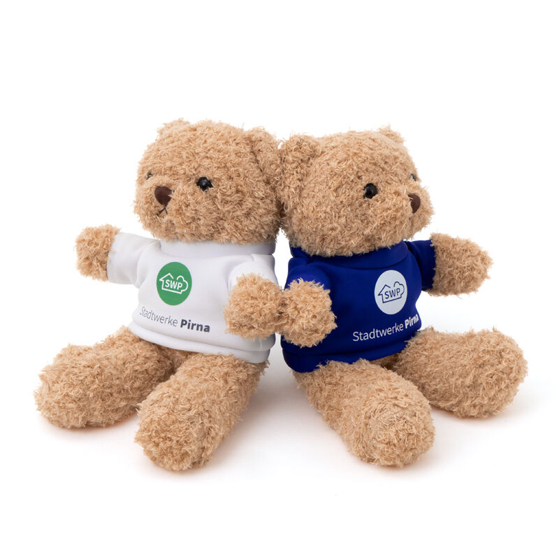 Custom Plush Teddy Bear Toy with Logo T-Shirt