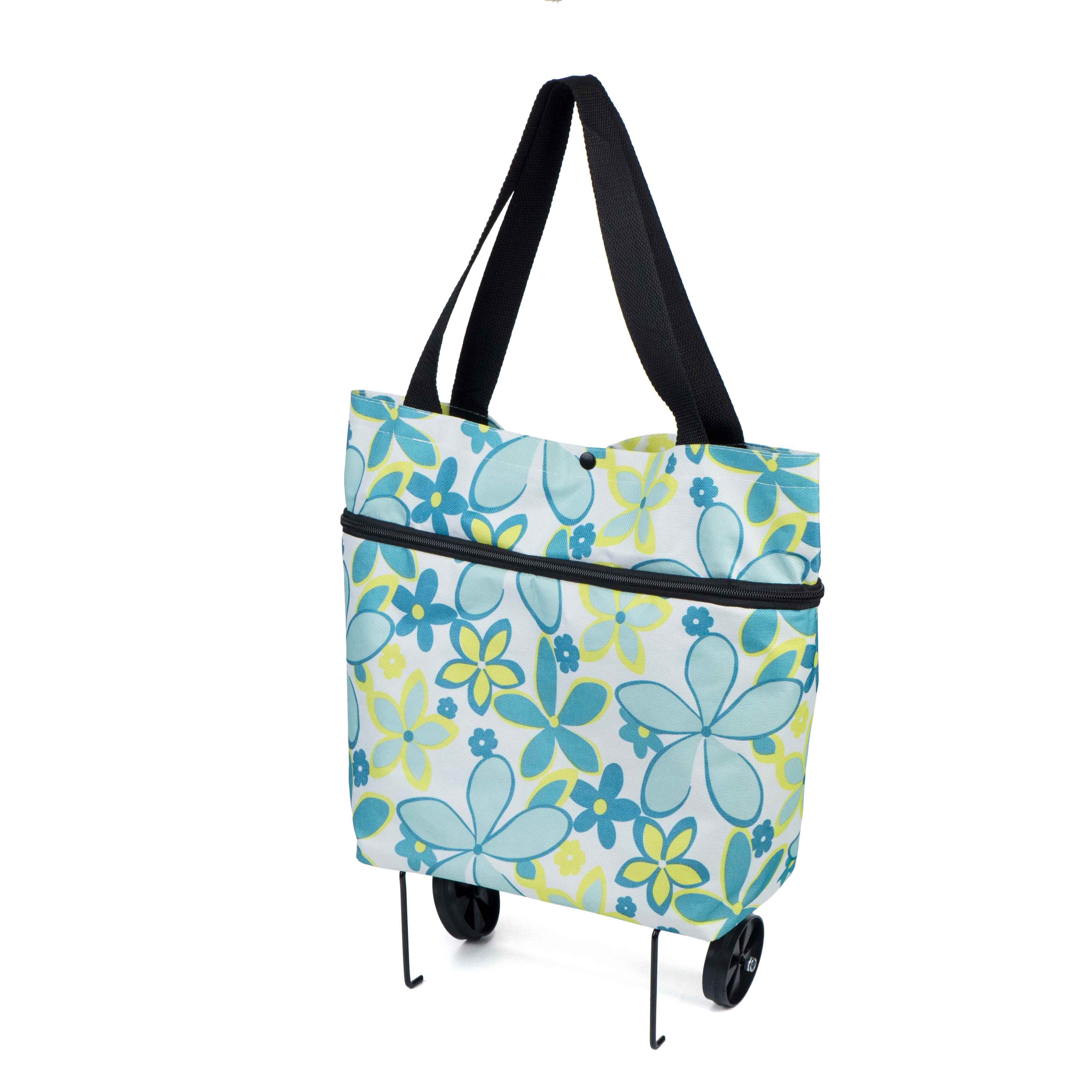 Custom Foldable Rolling Shopping Bag