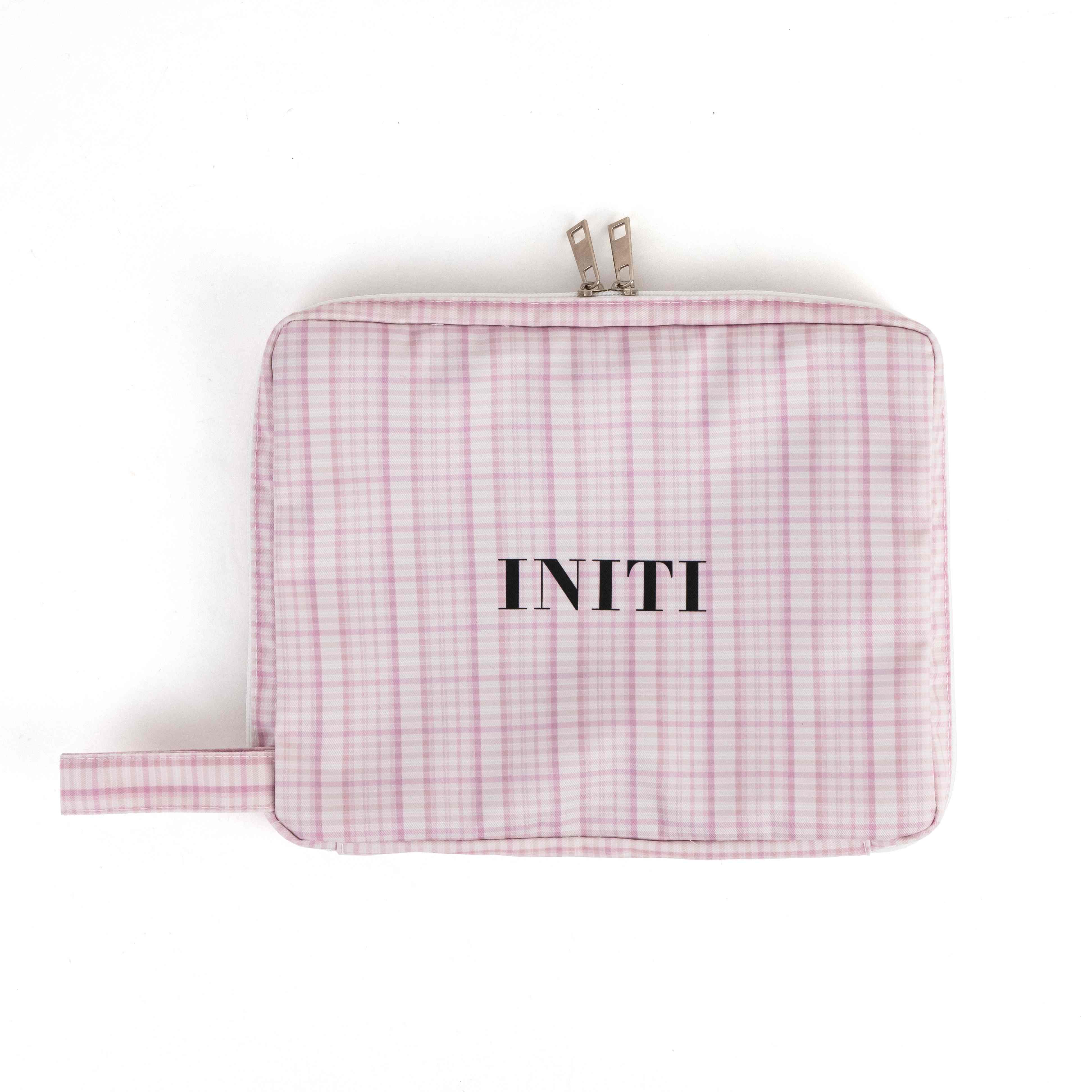 Custom Plaid Cosmetic Bag