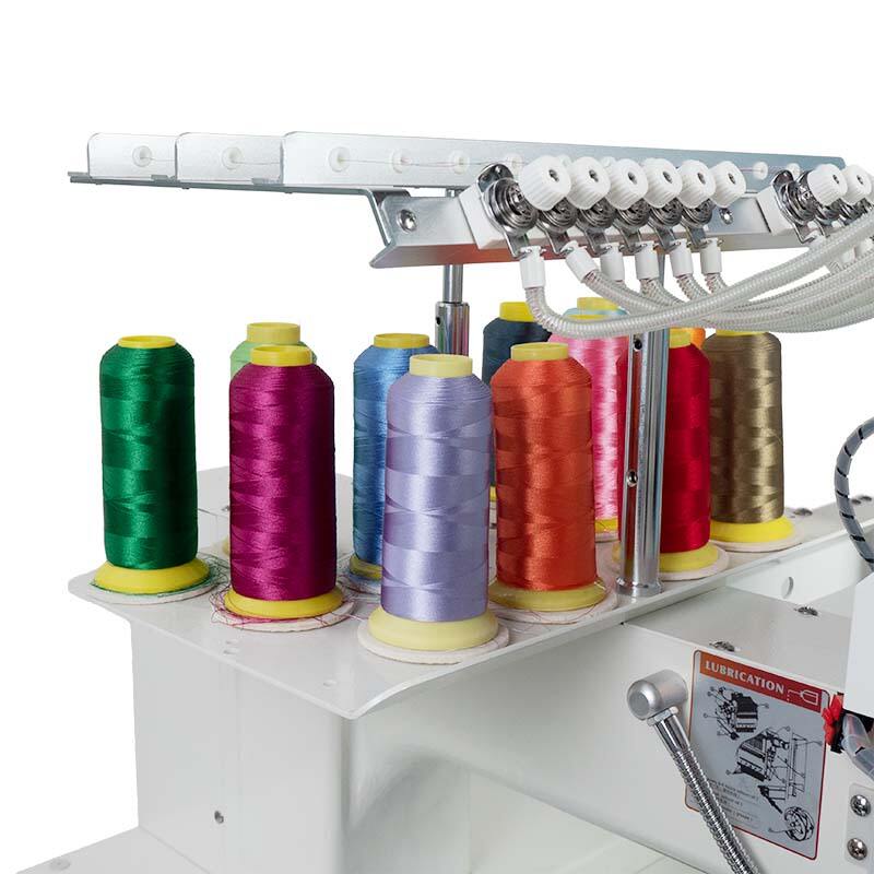 What is the Typical Production Speed of a Single Head Embroidery Machine?