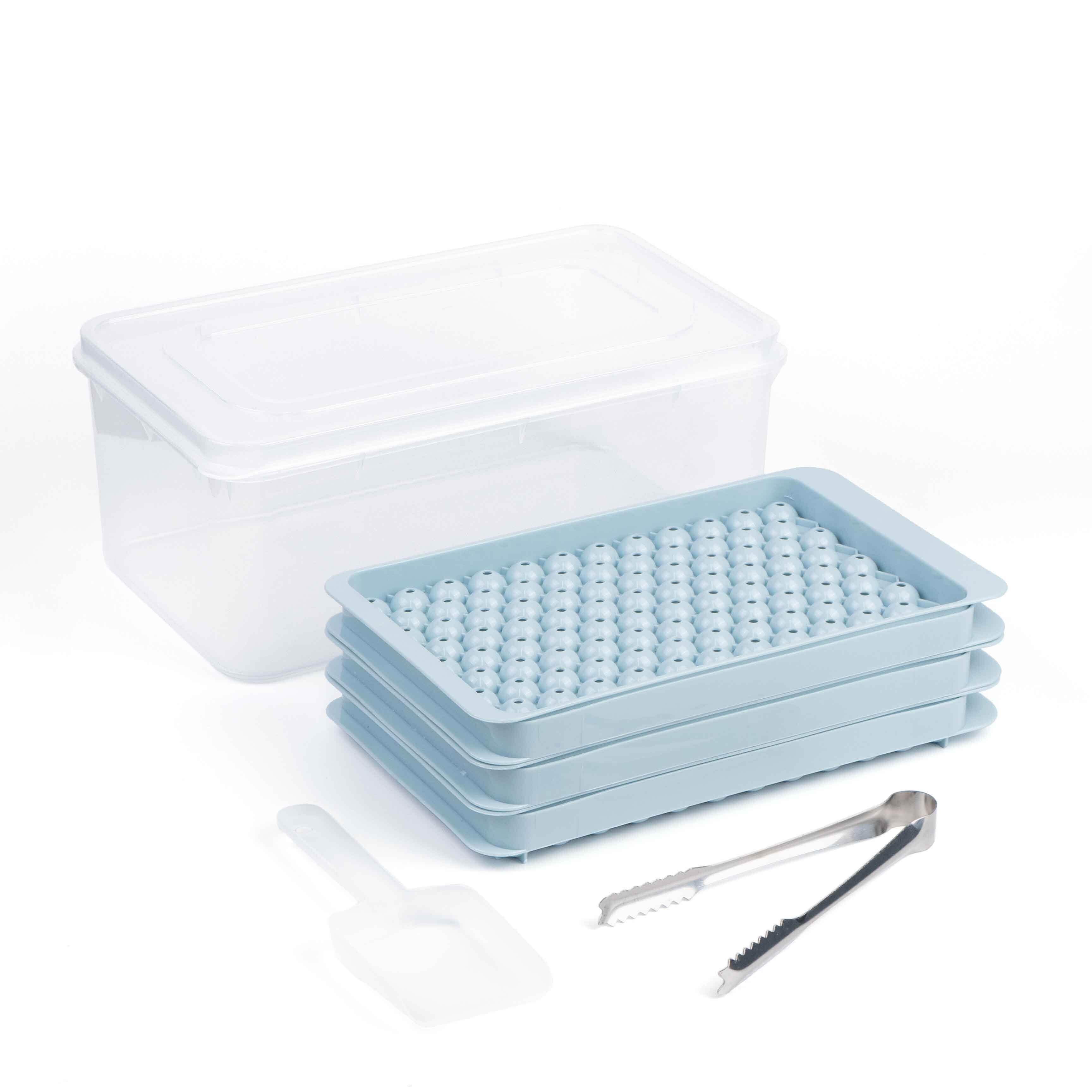 Custom Ice Cube Tray Set with Storage Box