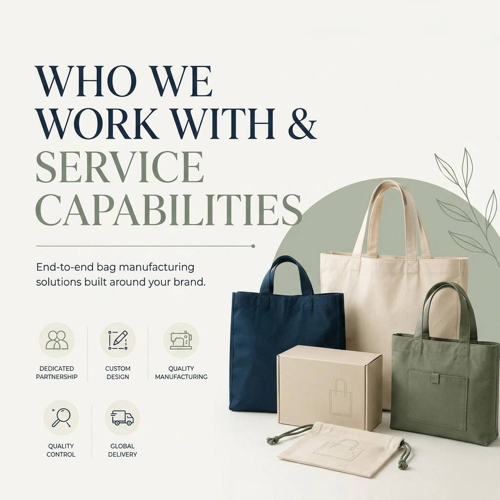 WHO WE WORK WITH & SERVICE CAPABILITIES