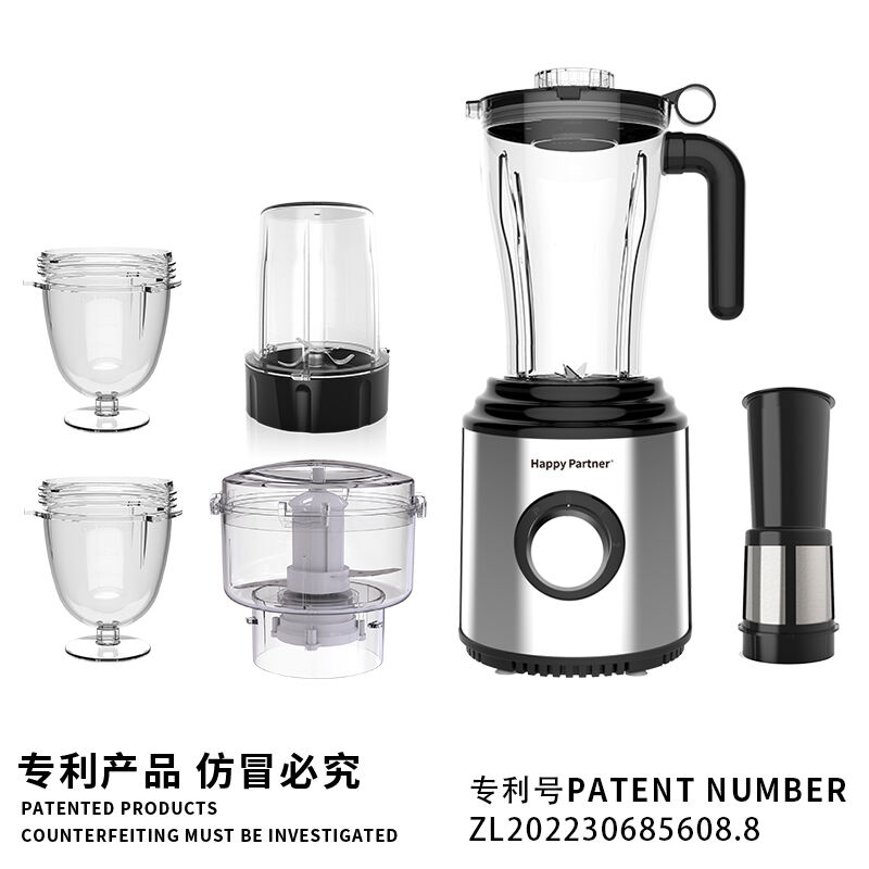 6-in-1 HAPPY PARTNER Blender: High-Quality Multifunctional Food Processor for Home & Hotels