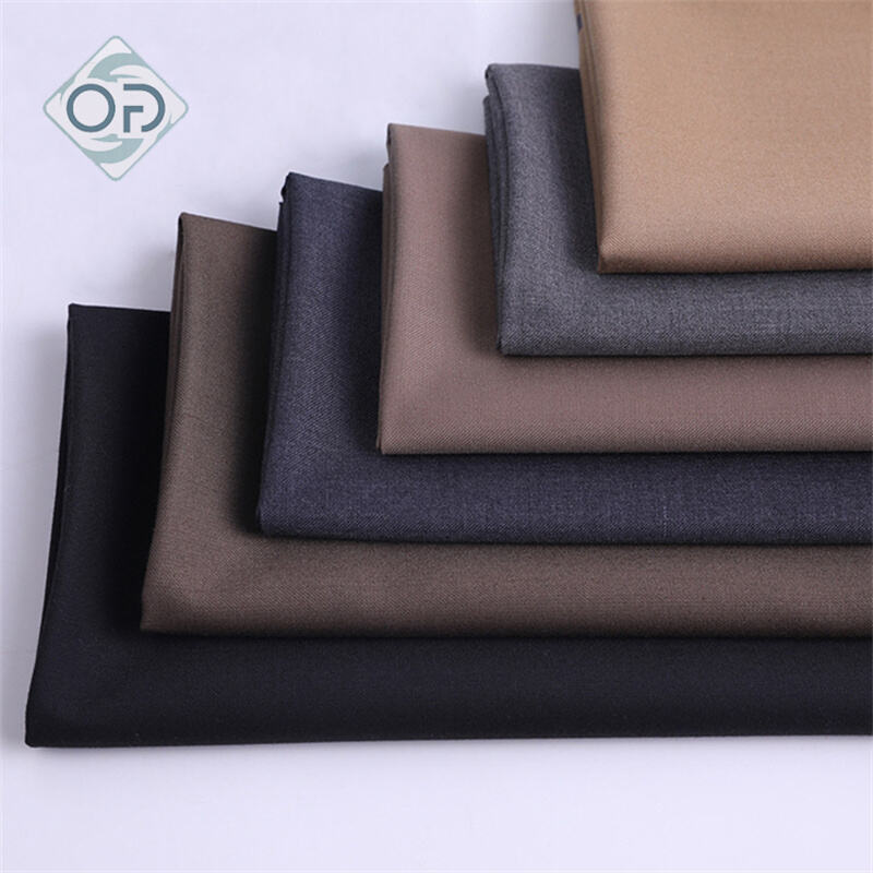 80%Polyester20%Viscose 24*31 300G/M Suiting Woven twill Fabric For Suit