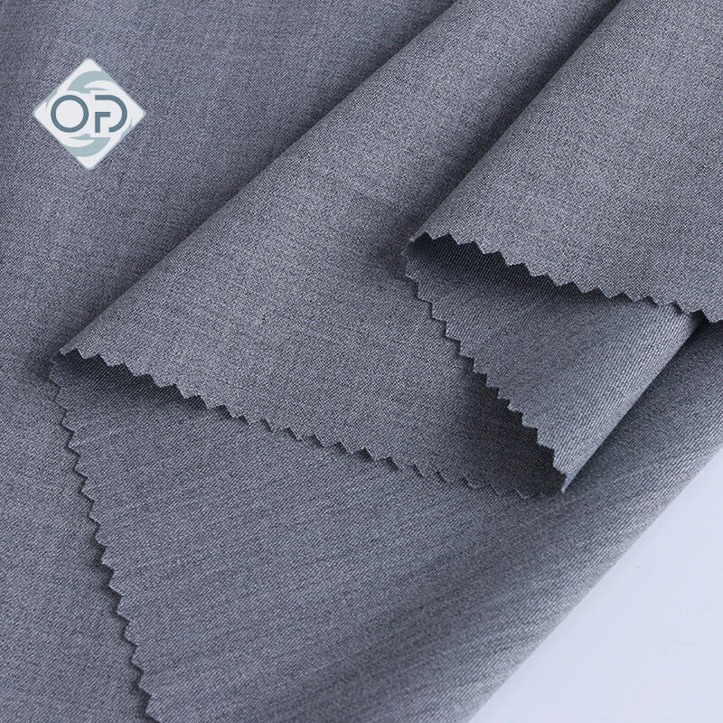 80%Polyester20%Viscose31*31 180G/M Suiting Woven plain Fabric For Suit