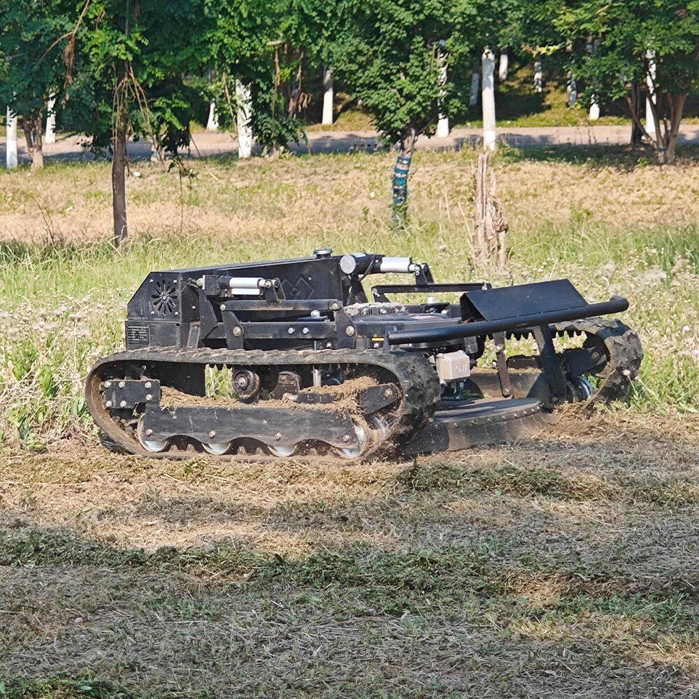 Nouveau produit de la gamme d'outils de jardin : tondeuse à gazon pilotée à distance