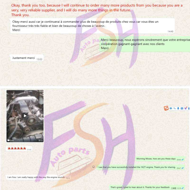 Customer Feedback: Reliable Used Engines Delivered with Confidence