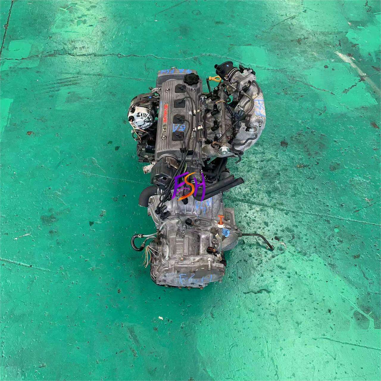 Complete Used Toyota 5A Gasoline Engine – Non-Rebuilt, Tested for Export factory