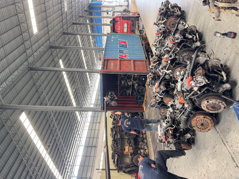 another full container of premium used engines has been fully loaded and ready for shipment to guatemala-3
