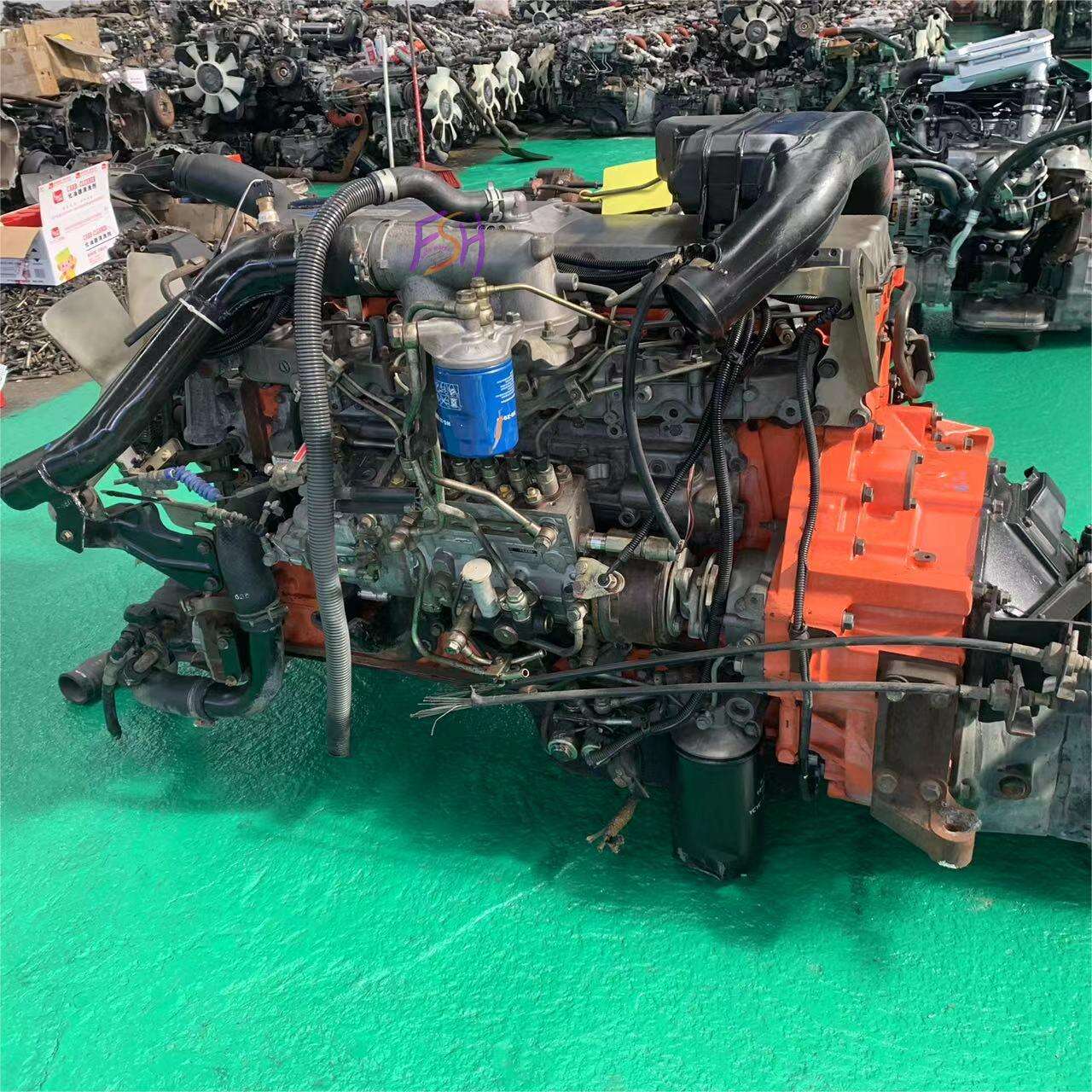 Original Used Isuzu 6HK1T Euro 1 Diesel Engine for Sale  details