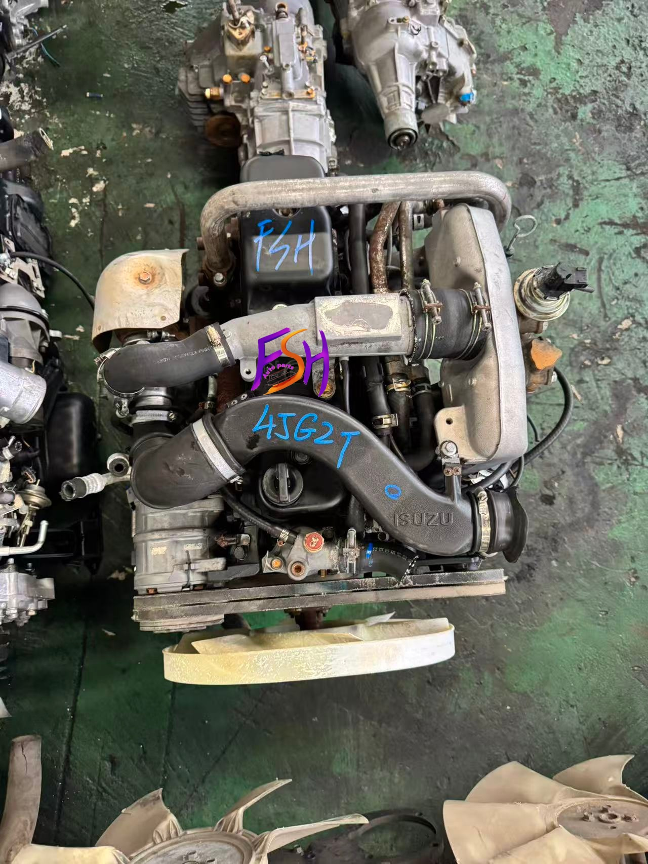 Work Resumes with Great Success — New Engine Stock Arrivals