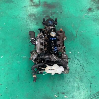 Motor Diesel Usus Isuzu 4BD1 Pro Vehiculis Commercialibus Medium