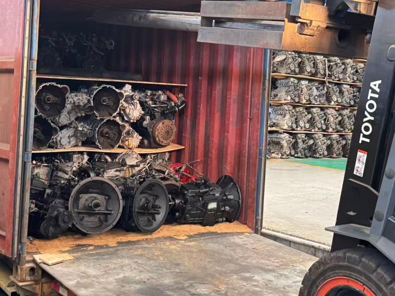 another full container of premium used engines has been fully loaded and ready for shipment to guatemala-2